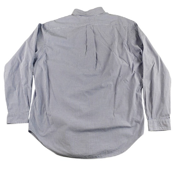 Ralph‎ Lauren Classic Fit Gingham Check LS Button Down Shirt Green Pony Logo - Picture 7 of 7